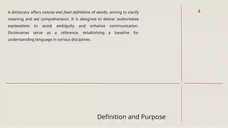 Dictionary 4