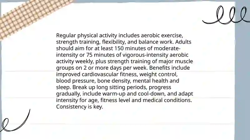 Keeping healthy 4