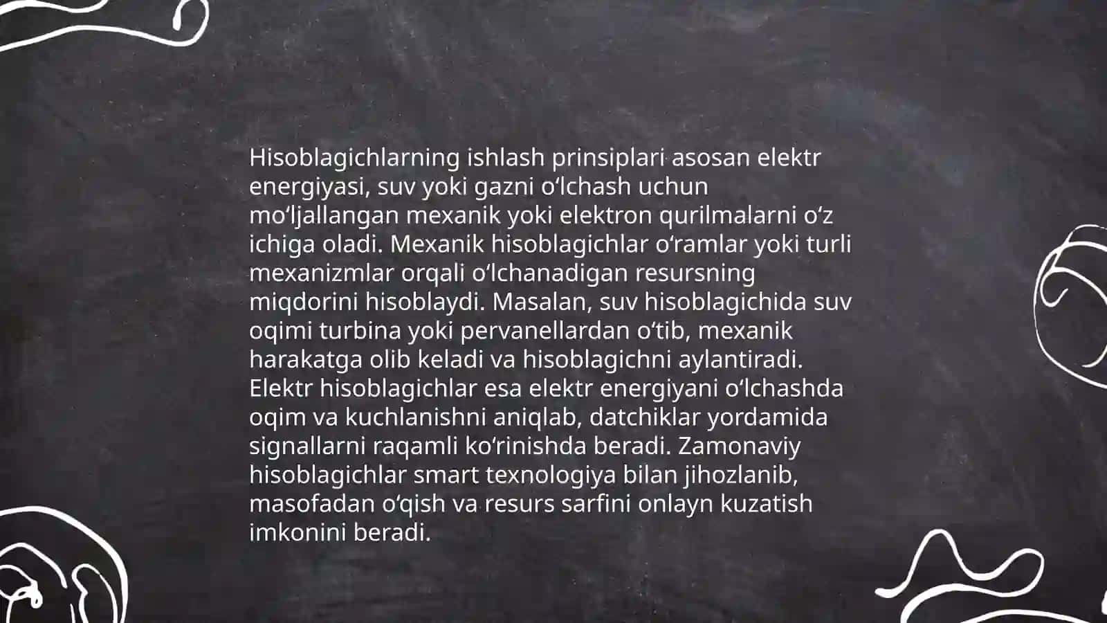 Elektr energiyasi hisoblagichlarini o'rganish 4