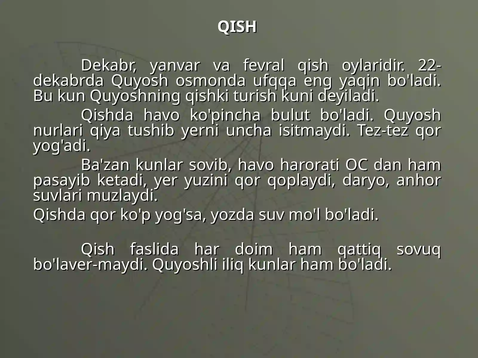 OLTIN QOIDALAR 4