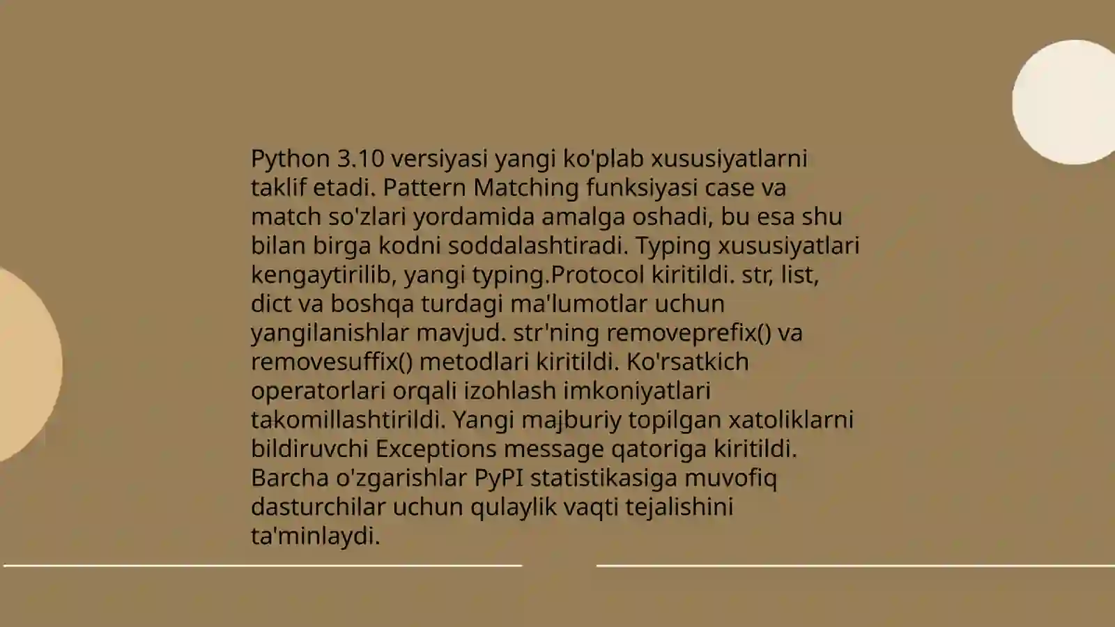 Python 3.9 yangiliklari 4