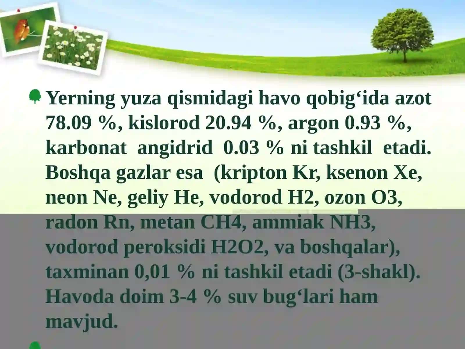 Аtmоsfеrаning Tаrkibi, Tuzylishi va Ahаmiyаti 4