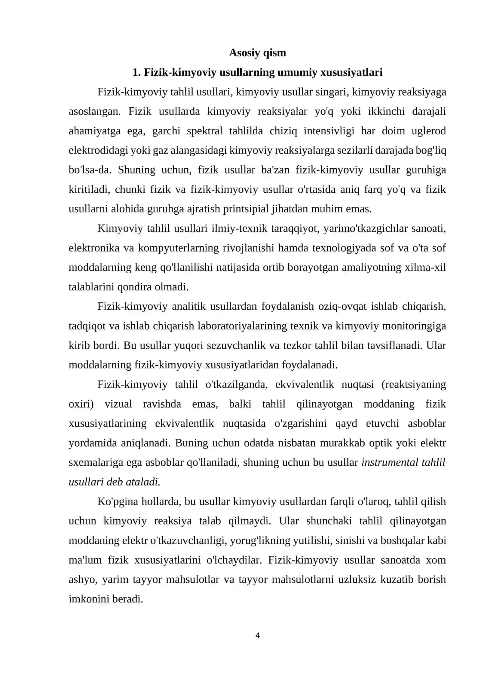 Analizning fizik-kimyoviy metodlarining mohiyati 4