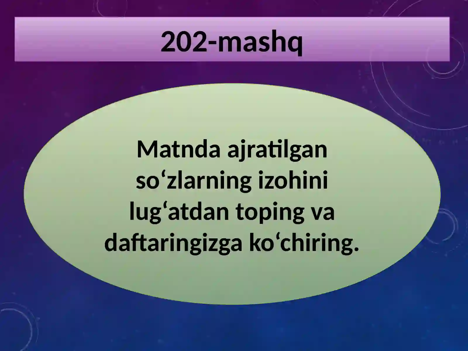 Matn valug‘at ustida ishlash 4