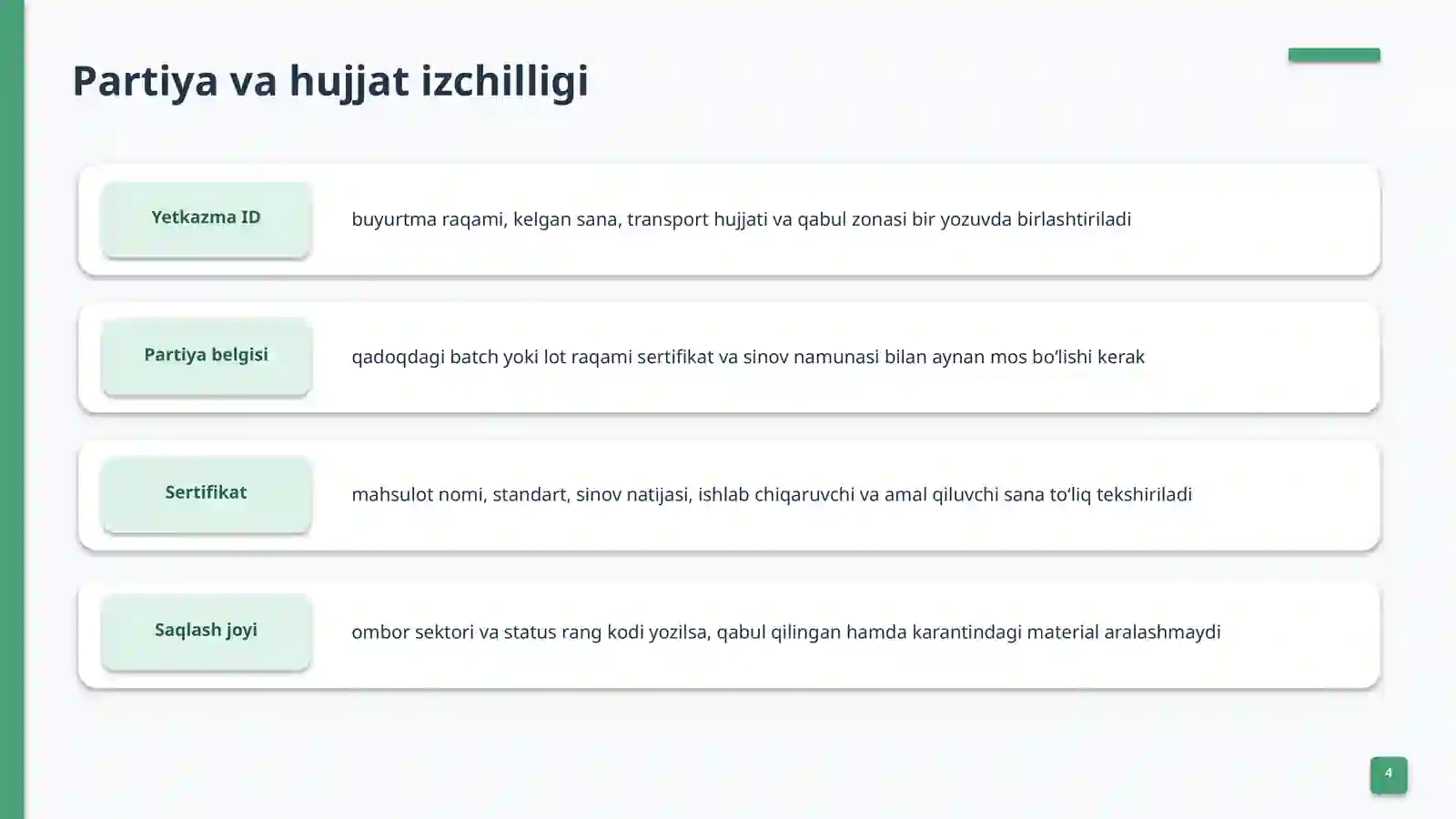 Qurilish materiallari:sifat nazorati 4