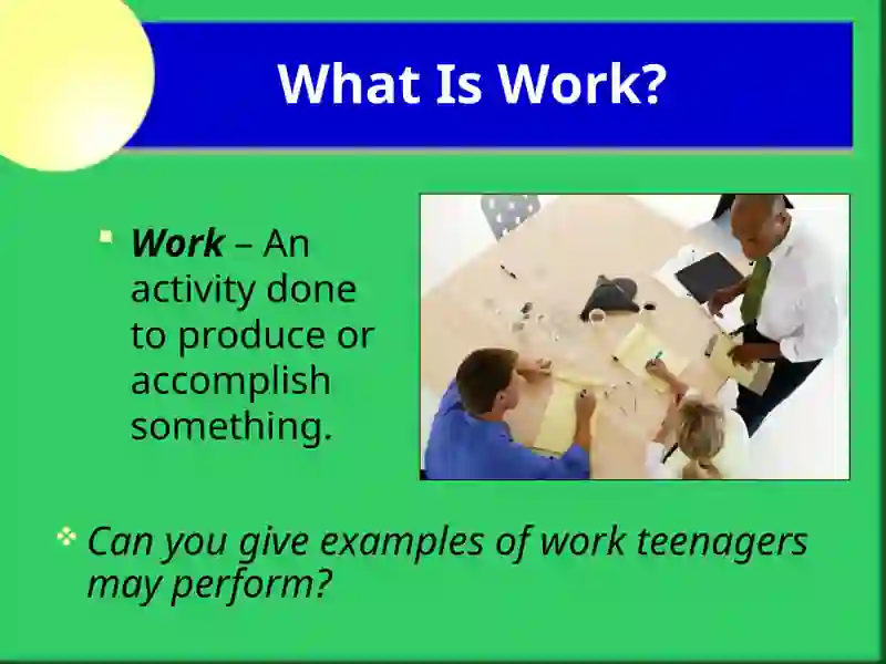 What Is Work? 4