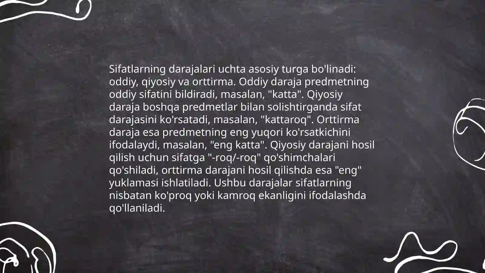 Condition grammatika 4