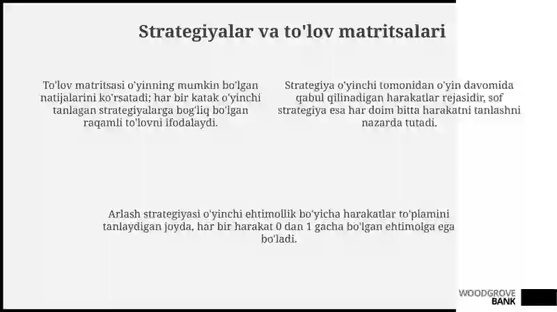 O'yin nazariyasi 4