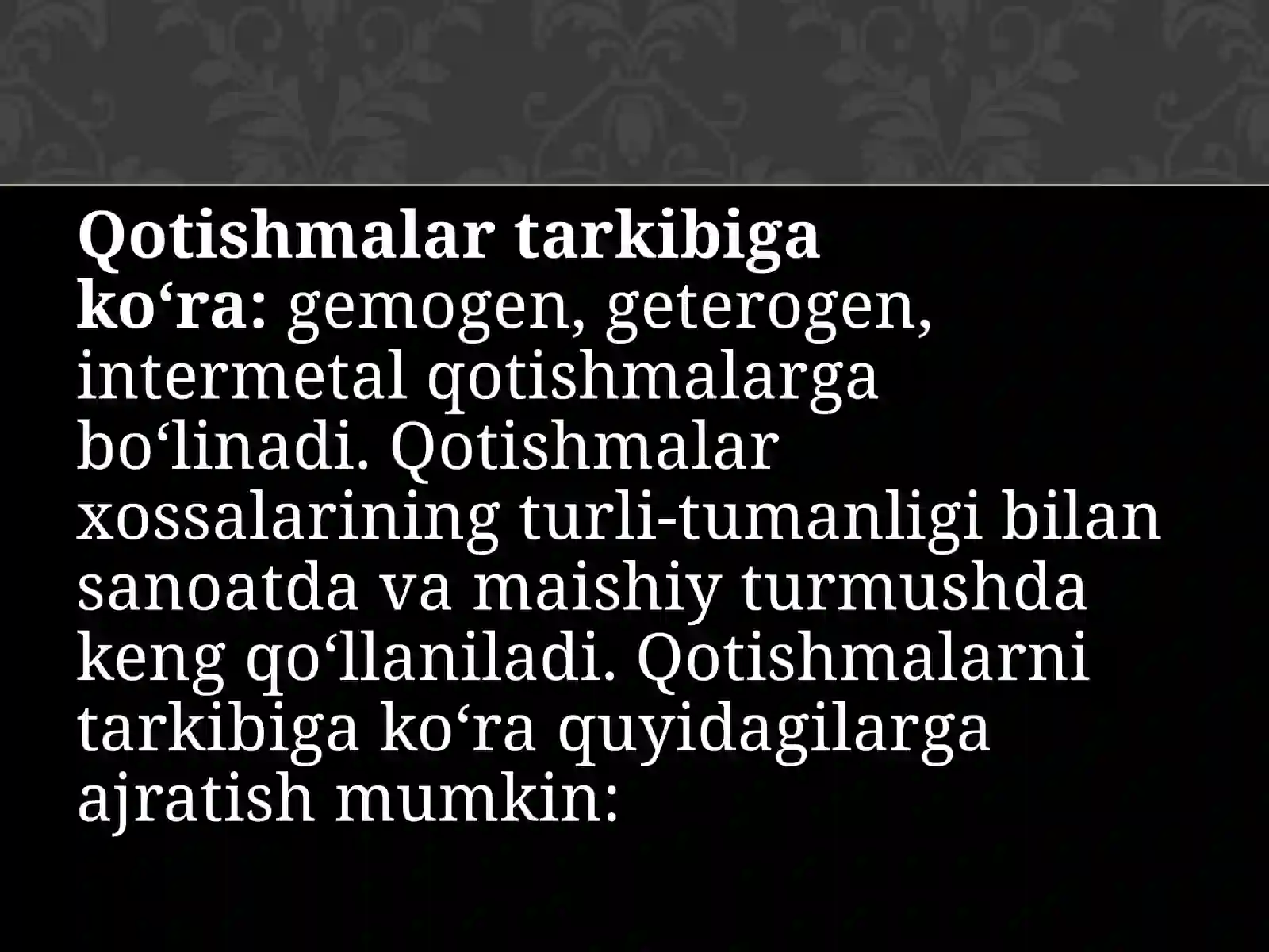 qotishmalar 4