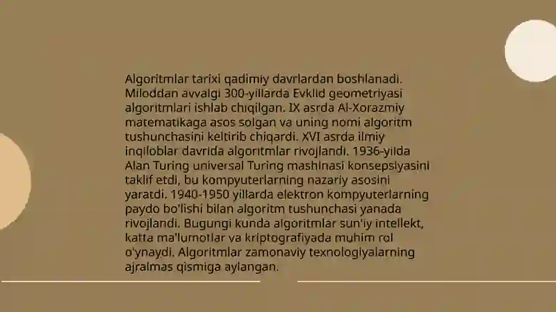 Algoritmlar 4