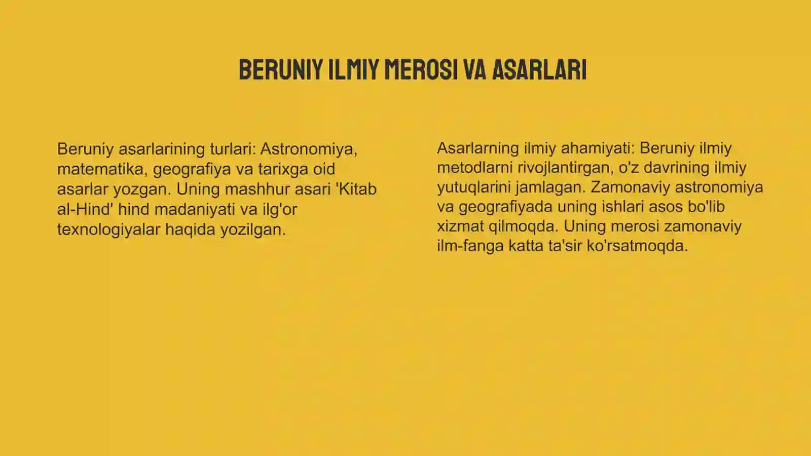 Abu Rayhon Beruniy 4