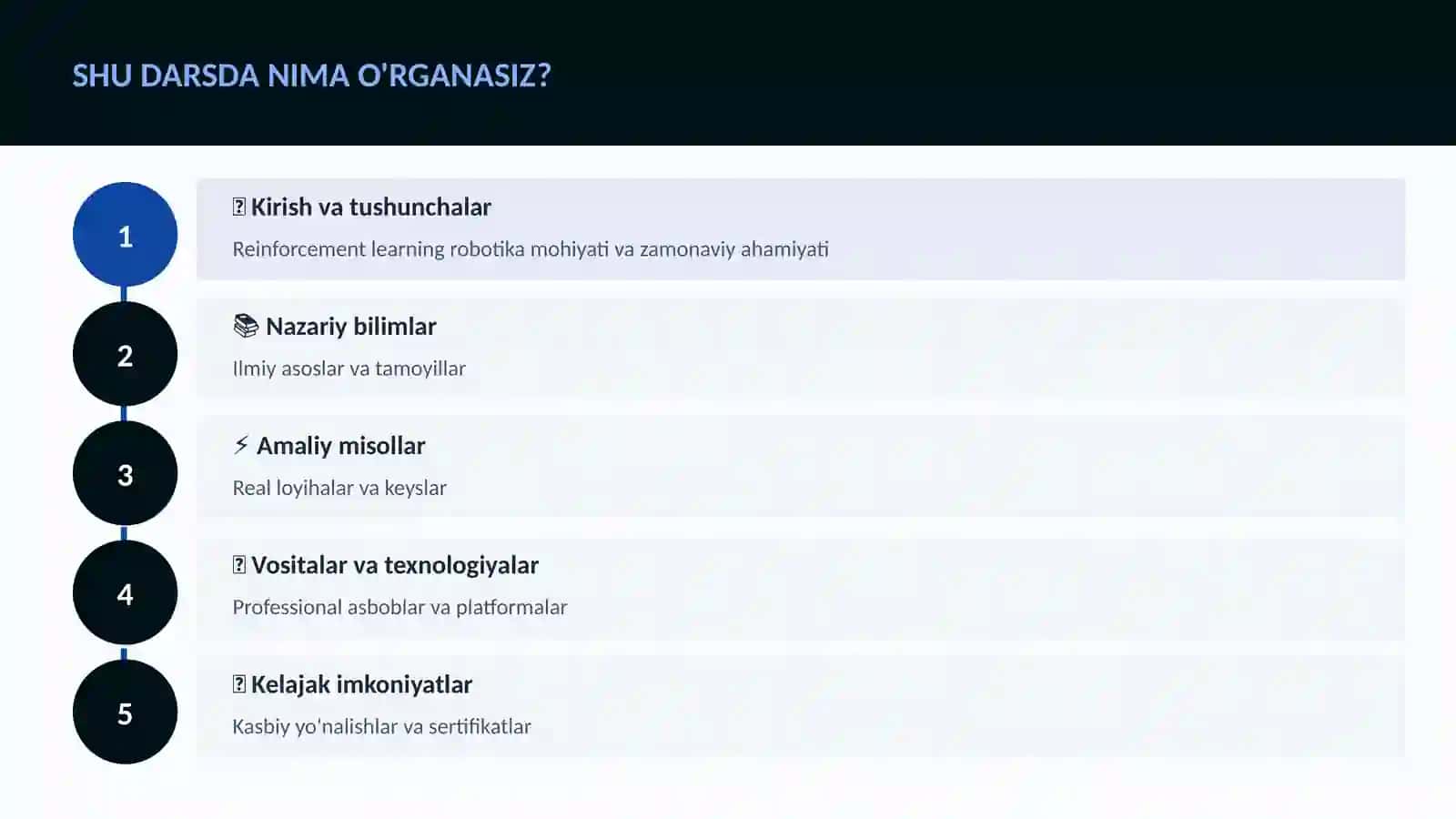 Reinforcement learning robotika 4