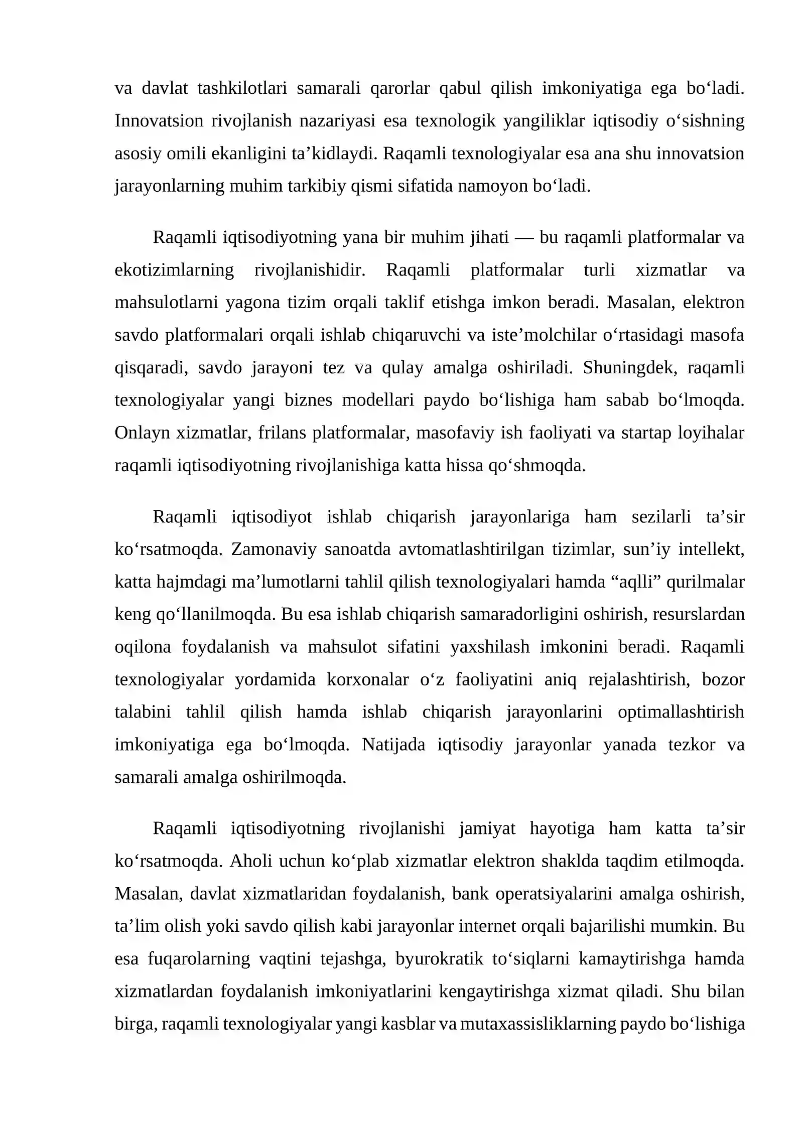 O'zbekiston iqtisodiyotining raqamli transformatsiyasi 4