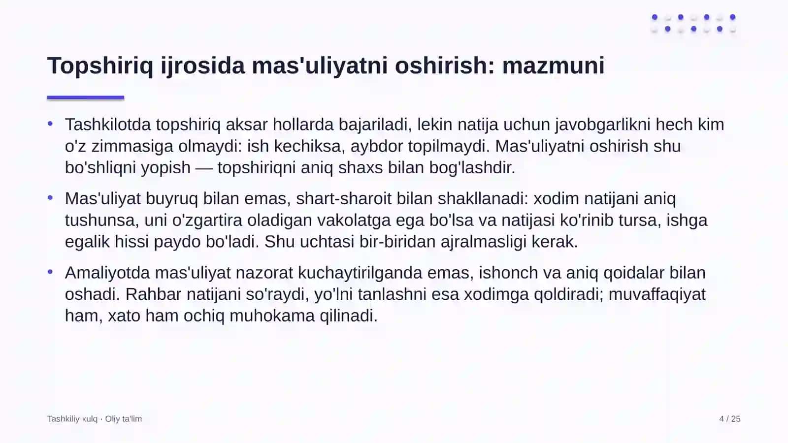 to'yxonalarda topshiriqni bajarishda mas'uliyatni oshirish 7153 4