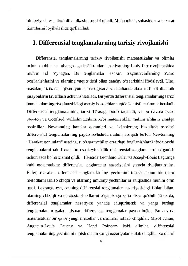 Differensial tenglamalar 4