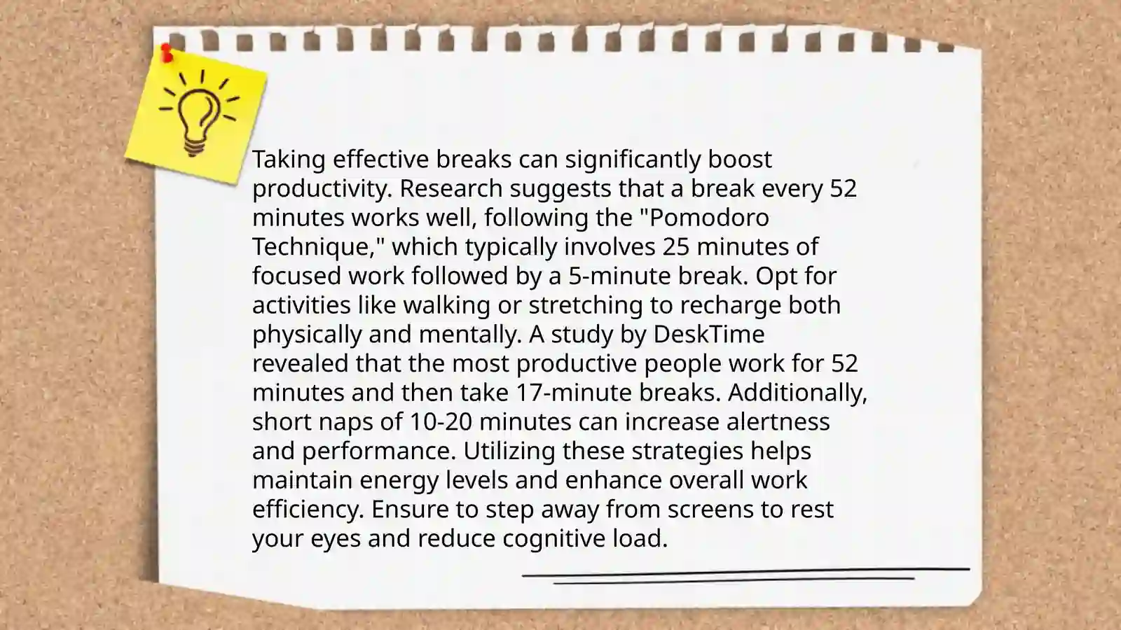 Take a break 4