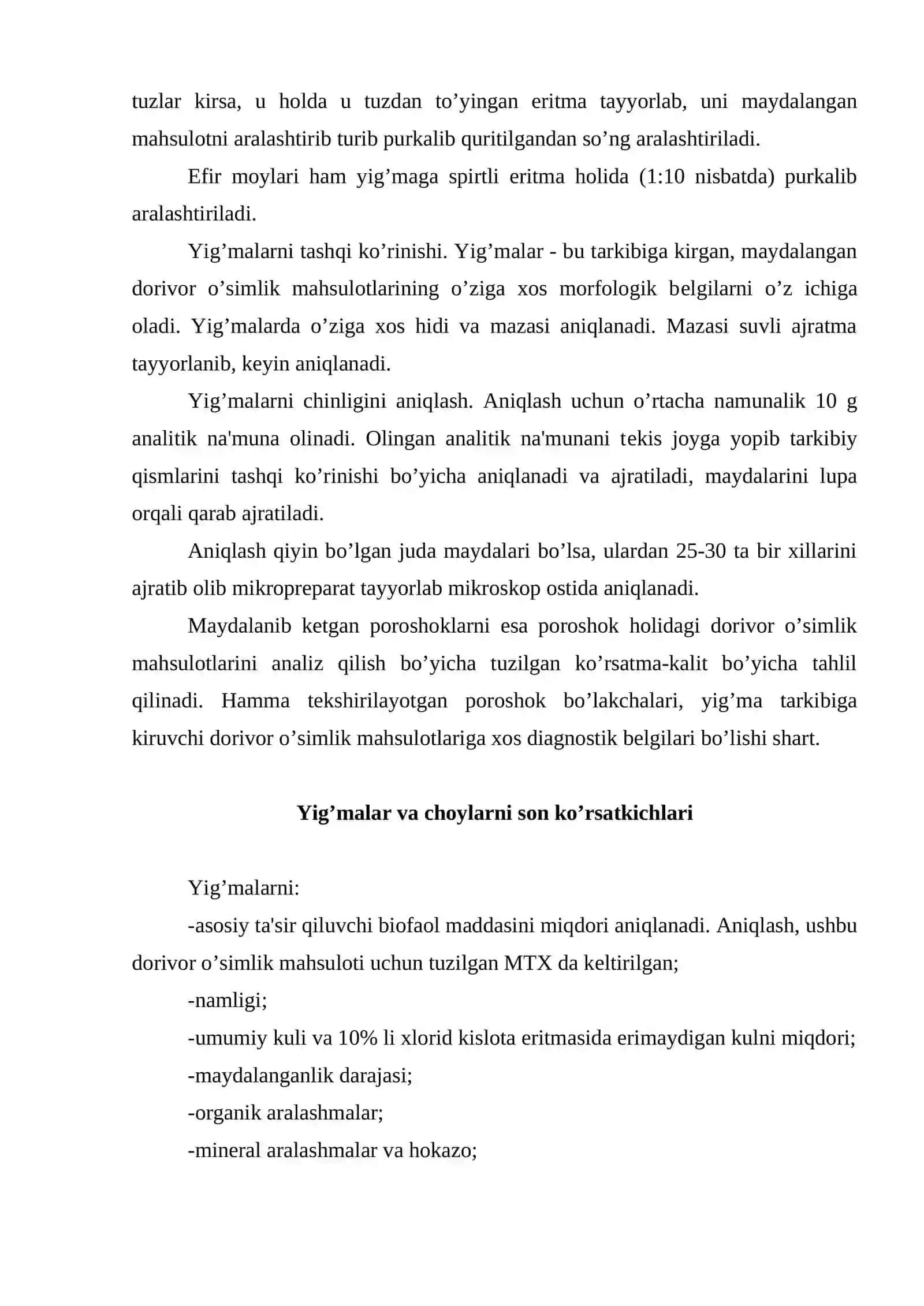Dorivor yig’malar va choylar 4