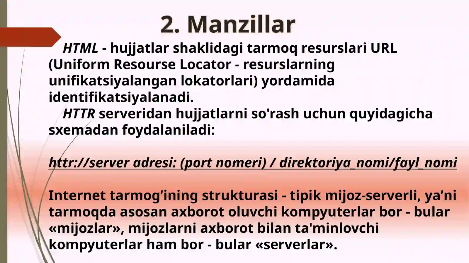 World Wide Webbilan ishlash 4