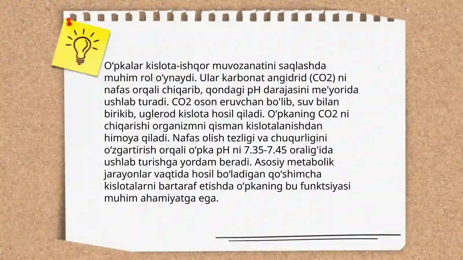 Oʻpkaning metabolik funksiyalari va ularning buzilishlari 4