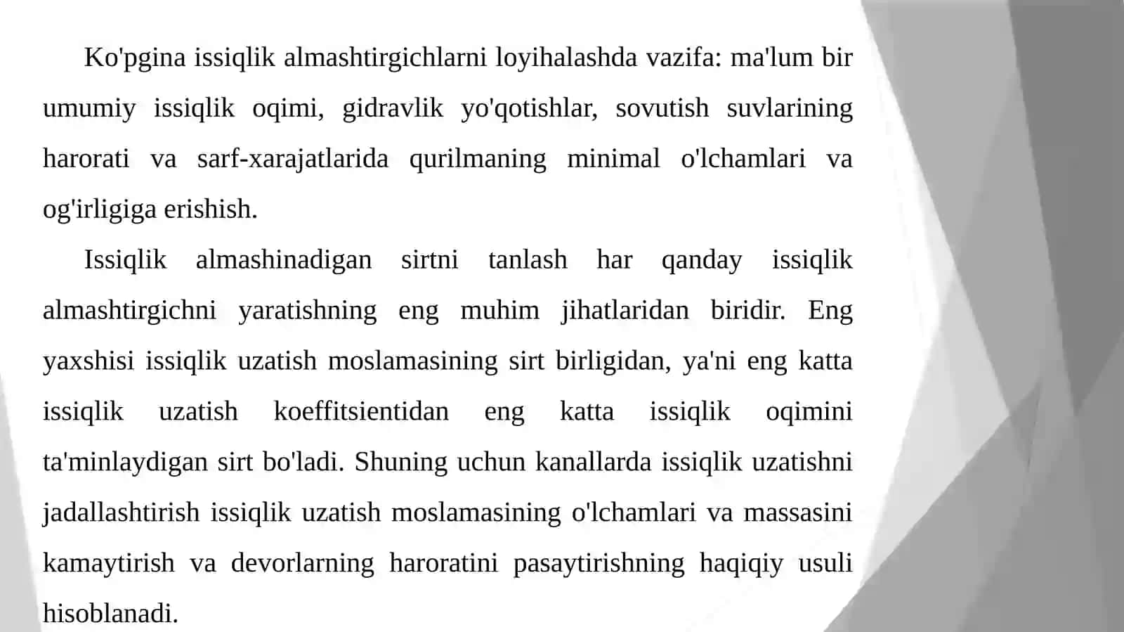2-GMZ DAGI OHAKTOSH KUYDIRISH PECHLARI CHIQINDI GAZLARINING ISSIQLIGIDAN FOYDALANISH IMKONIYATLARINI TADQIQ QILISH 4