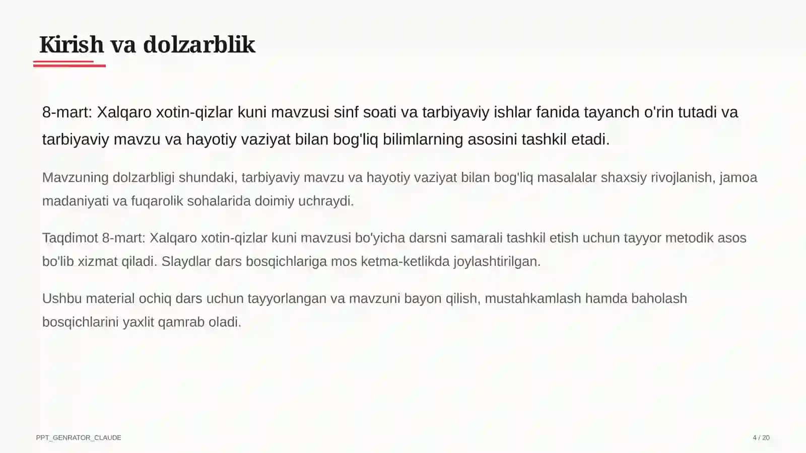 Xalqaro xotin-qizlar kuni 4