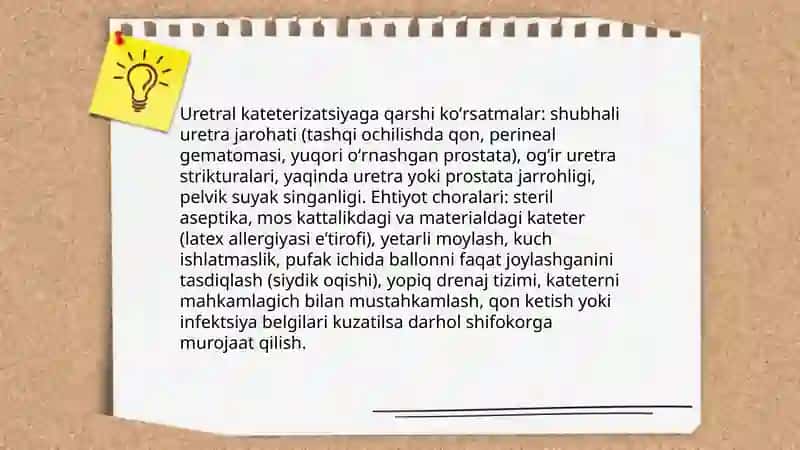 Sudna siydikdon tutish va ularni tozalash 4