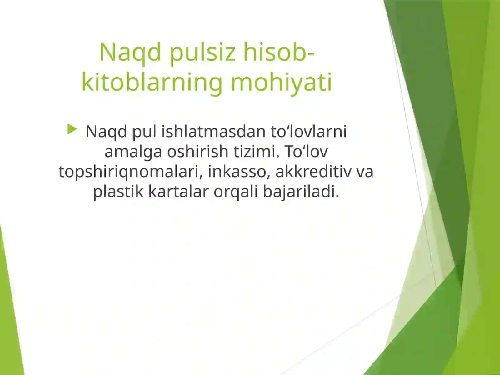 Mijozlarning hisob-varaqlari bo‘yicha operatsiyalar hisobi 4