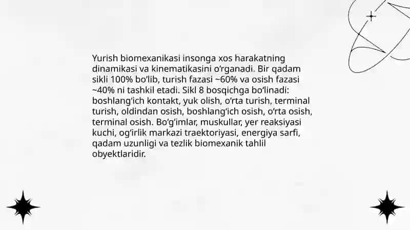 Skelet-mushak tizimi biomexanikasi 4
