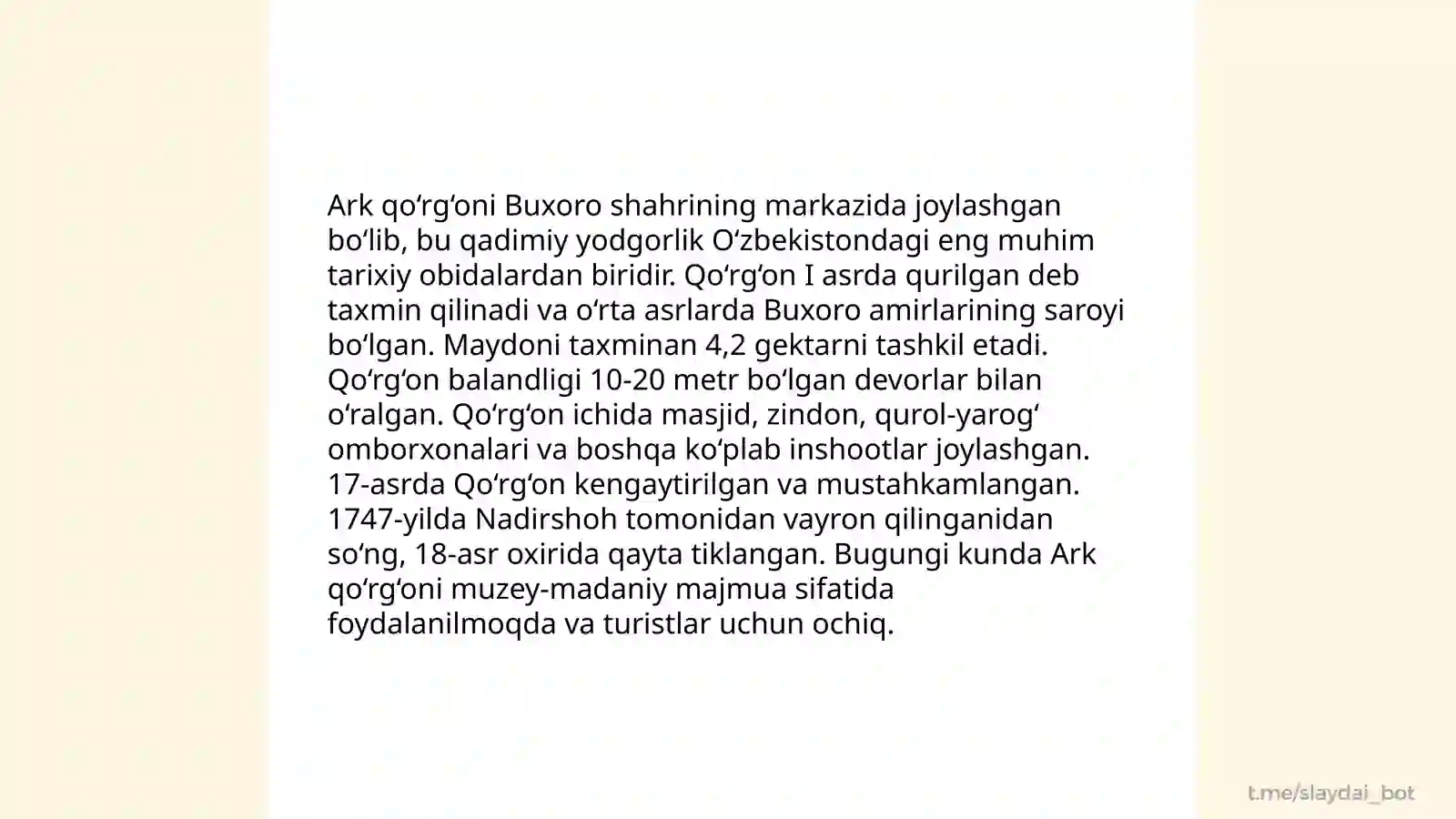Samarqand shahridagi Registon maydoni 4