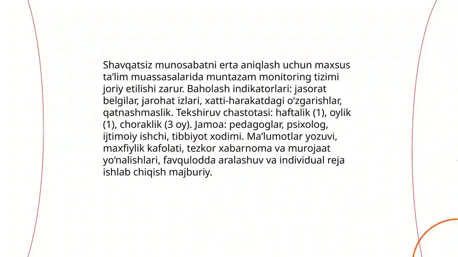 Alohida taʼlim ehtiyojlari boʻlgan bolalarni shavqatsiz munosabatdan himoyalash 4