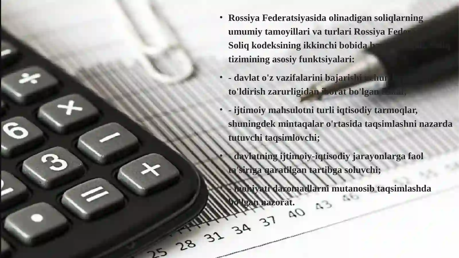 Rossiya federatsiyasi soliq tizimi 4