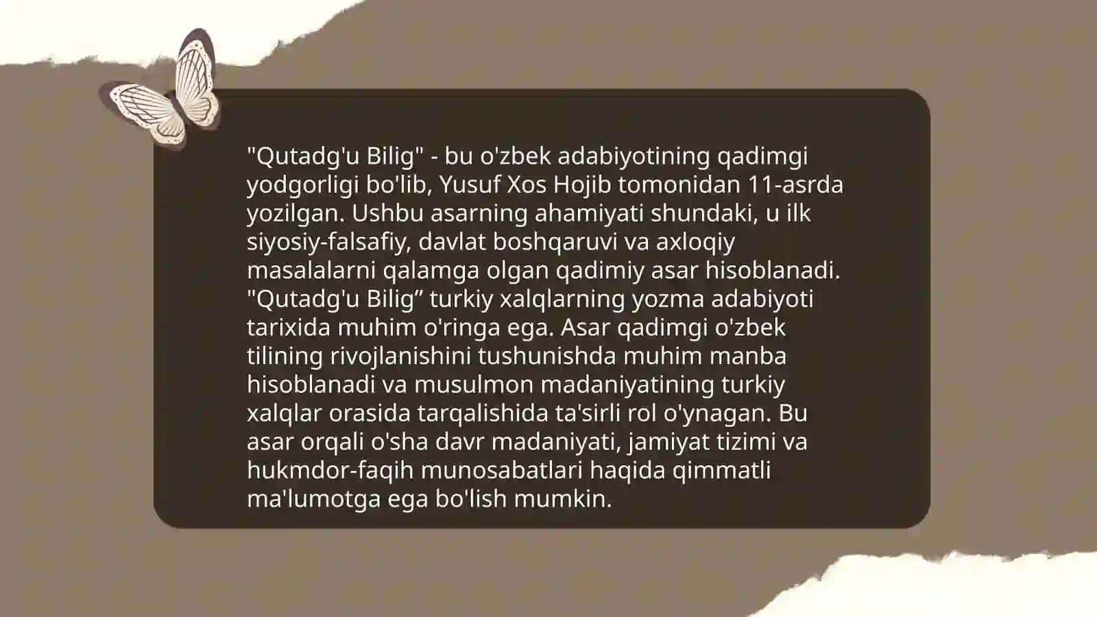 Qutadg` bilig 4
