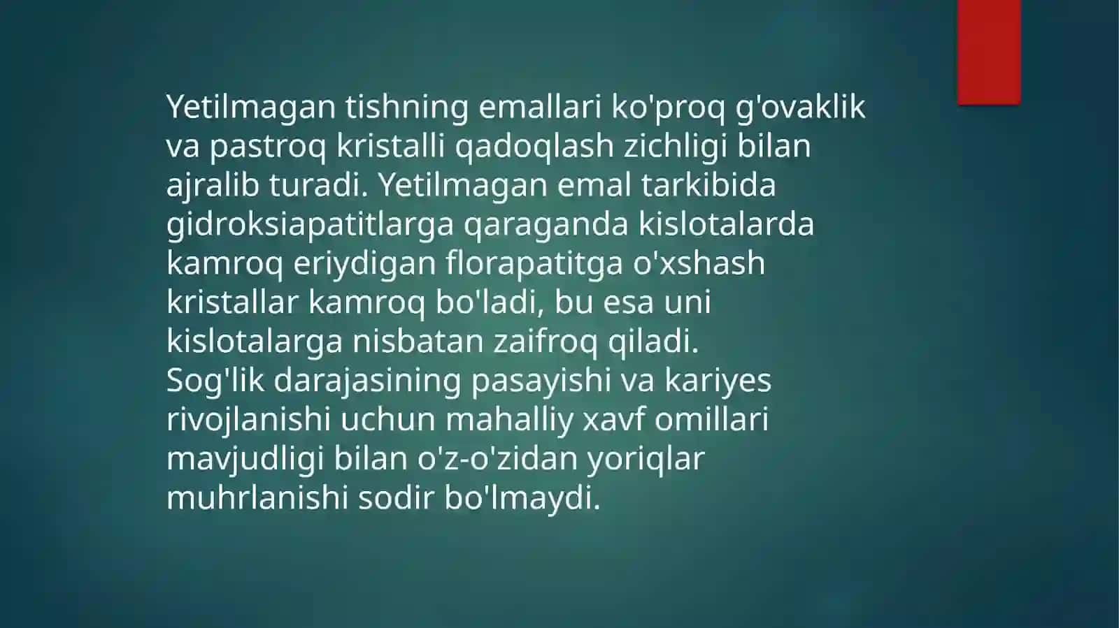 Fissur Germetiklar. 4