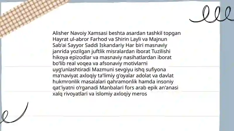 Alisher Navoiy 4