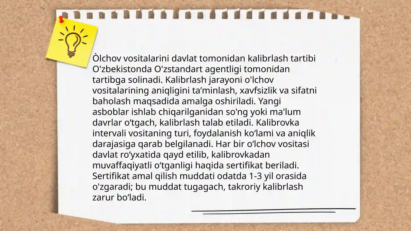 Metrologiya va Standartlashtirish fanidan taqdimot 4