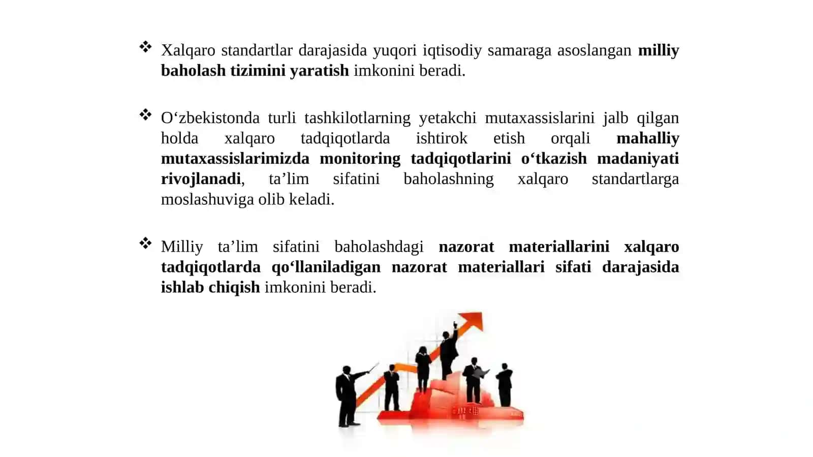 PISA o’quvchilarning ta’limiyyu tuqlarini baholash xalqarodasturi 4