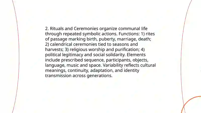 Cultures and Traditions 4