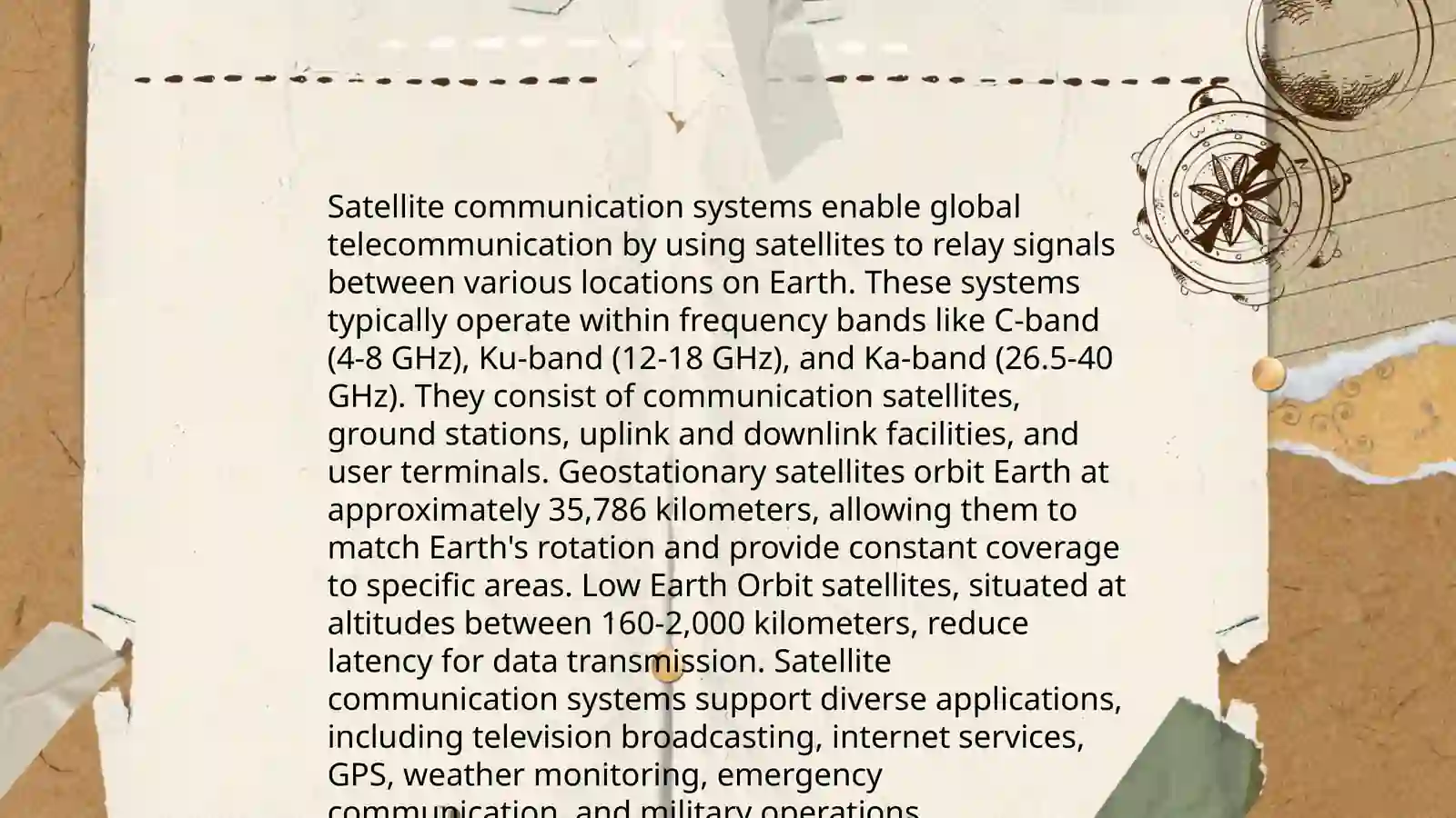 Intercontinental communication 4
