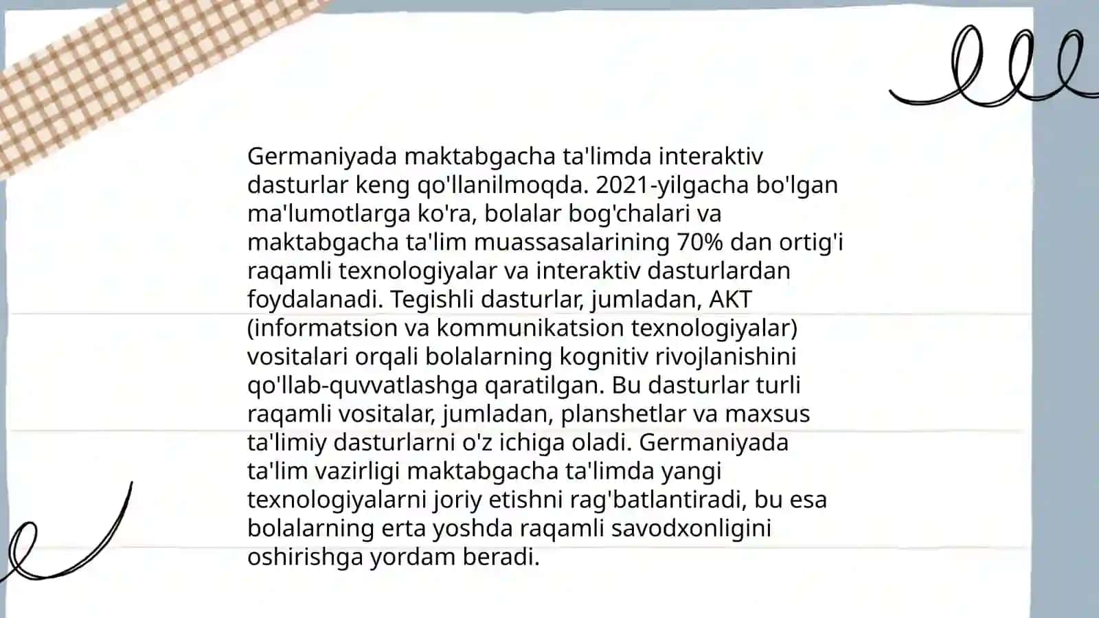 Ta'lim texnologiyalari AQSh, Germaniya va Rassiyada 4
