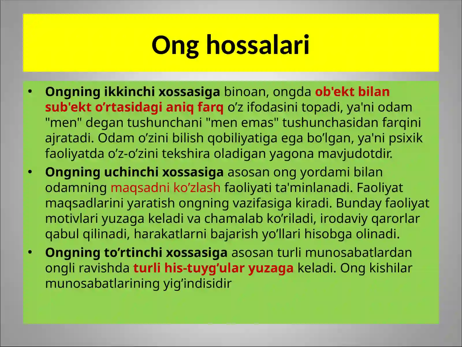 UMUMIY PSIXOLOGIYAGA KIRISH 4