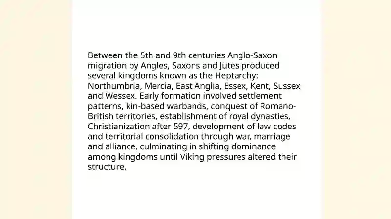 Anglo-Saxons brief history 4
