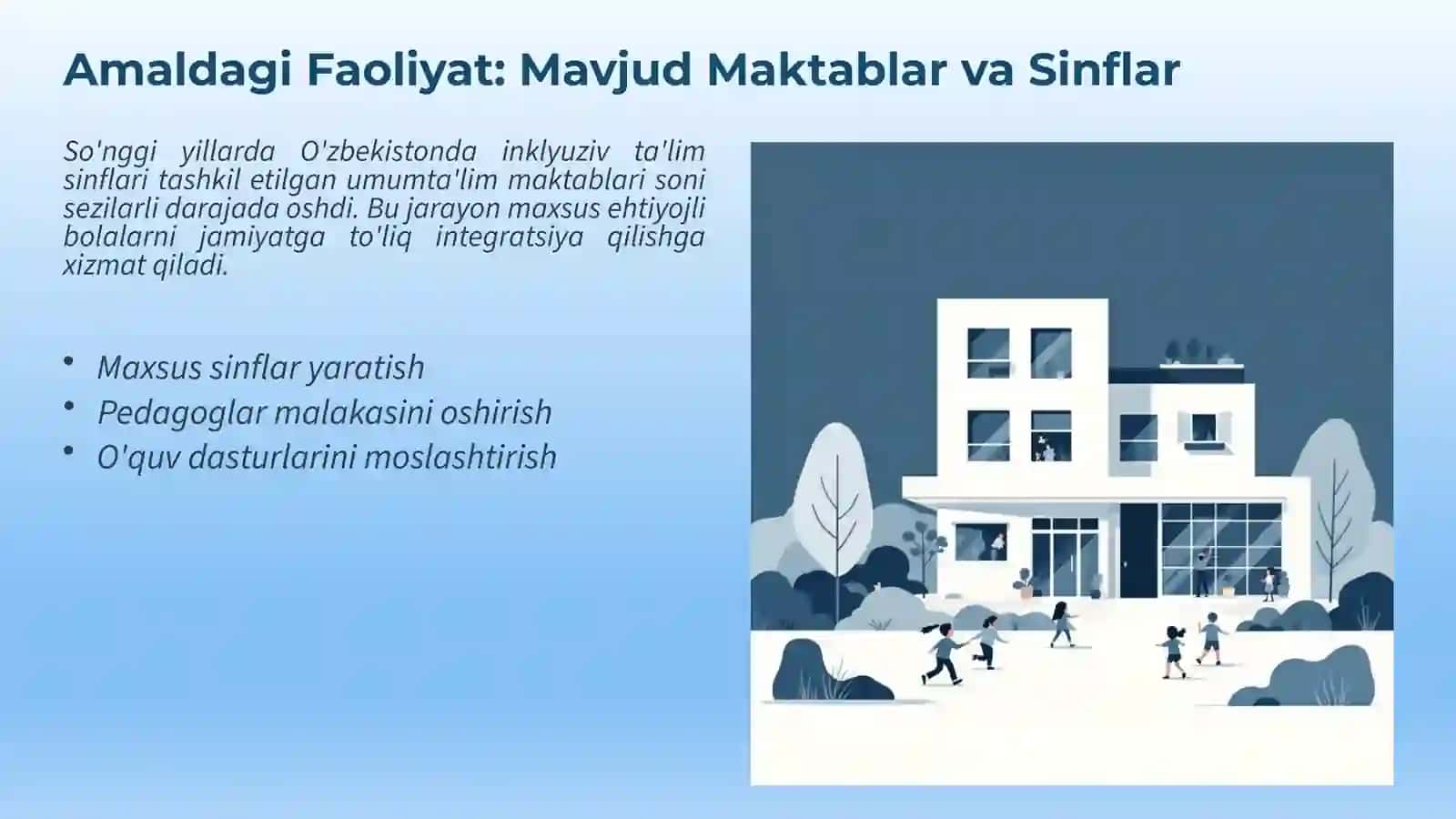 Inklyuziv Ta'lim: O'zbekistonda Teng Imkoniyatlar Sari 4