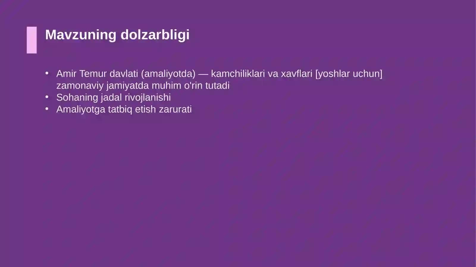 Amir Temur davlati (amaliyotda) — kamchiliklari va xavflari [yoshlar uchun] 4