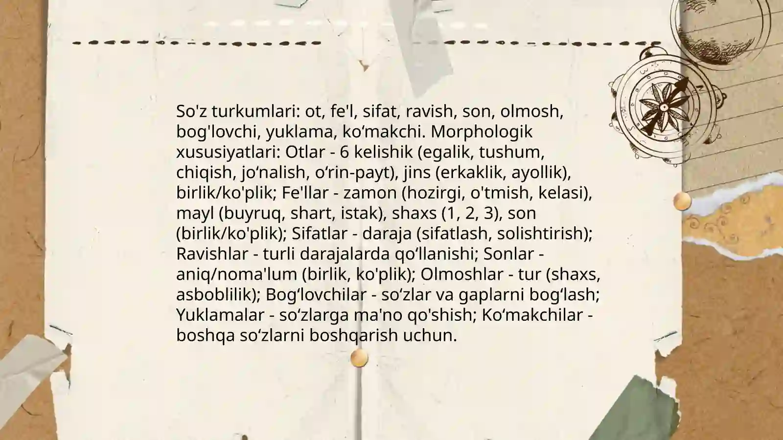 Sintaktik va morfologiya 4