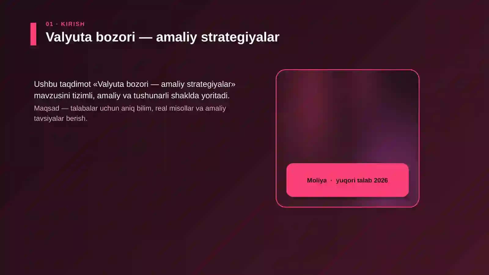 Valyuta bozori — amaliy strategiyalar 4