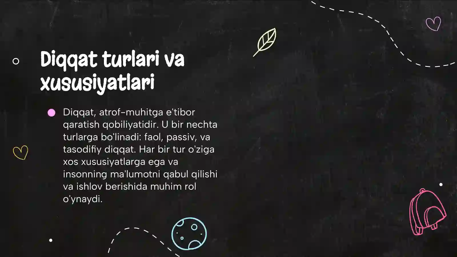 Diqqat haqida tushuncha va nerv fiziologik asoslari 4