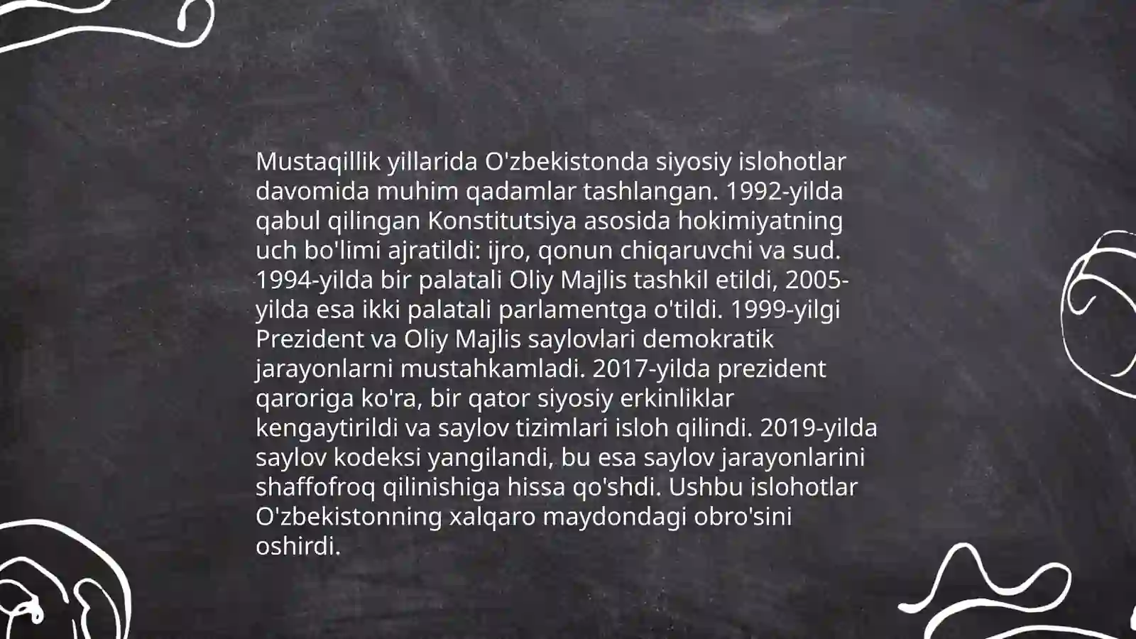 Oʻzbekistonning eng yangi tarixi” 4