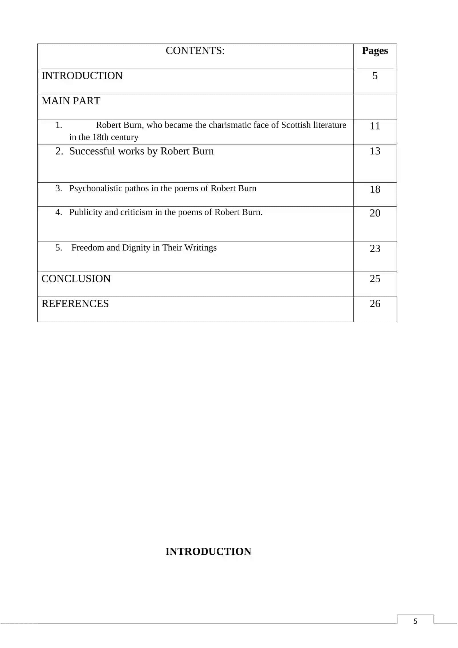 Conception of patriotism in the poems of Robert Burns 4