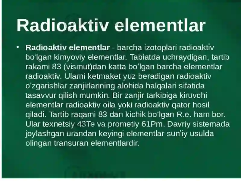 Radiokimyo 4