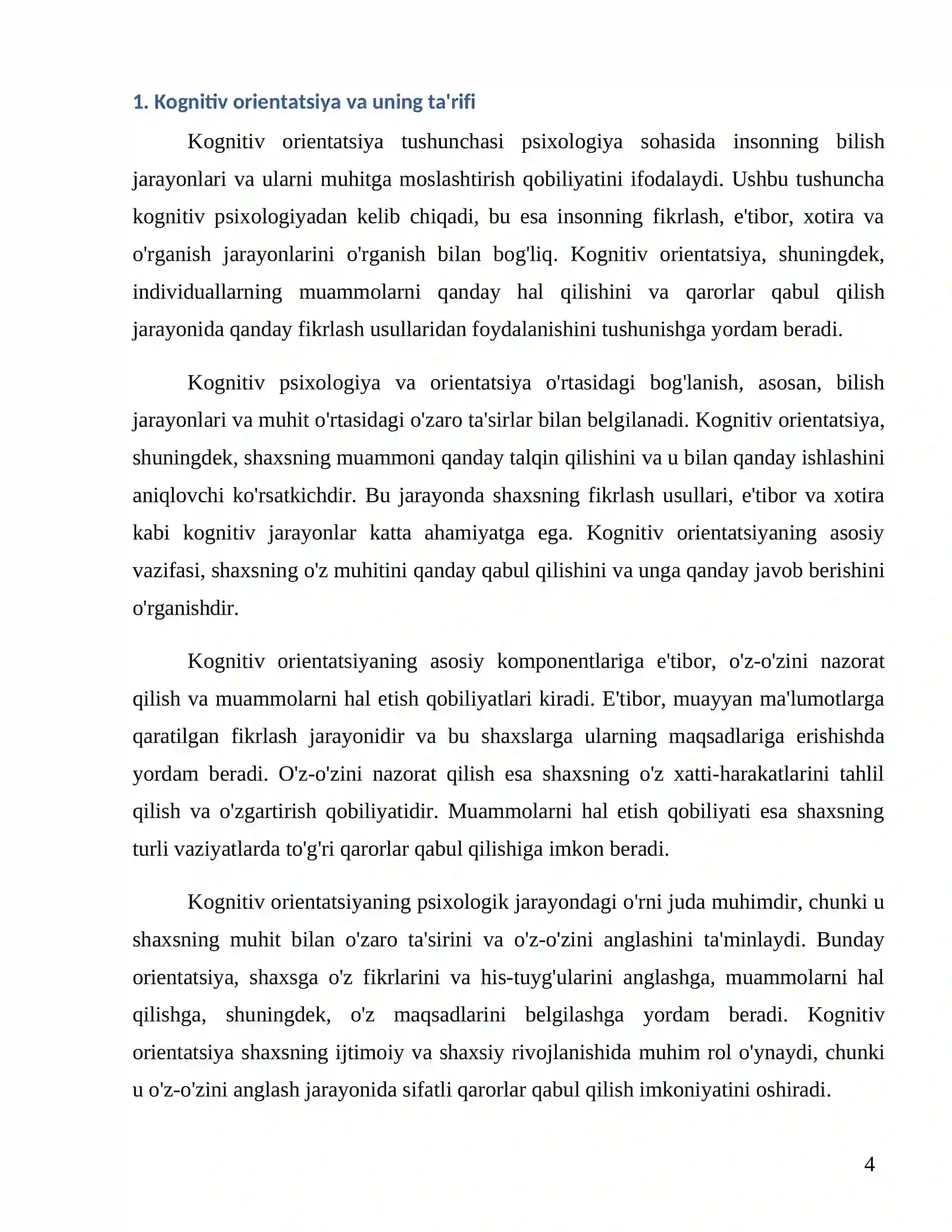 Kognitiv orientatsiya 4